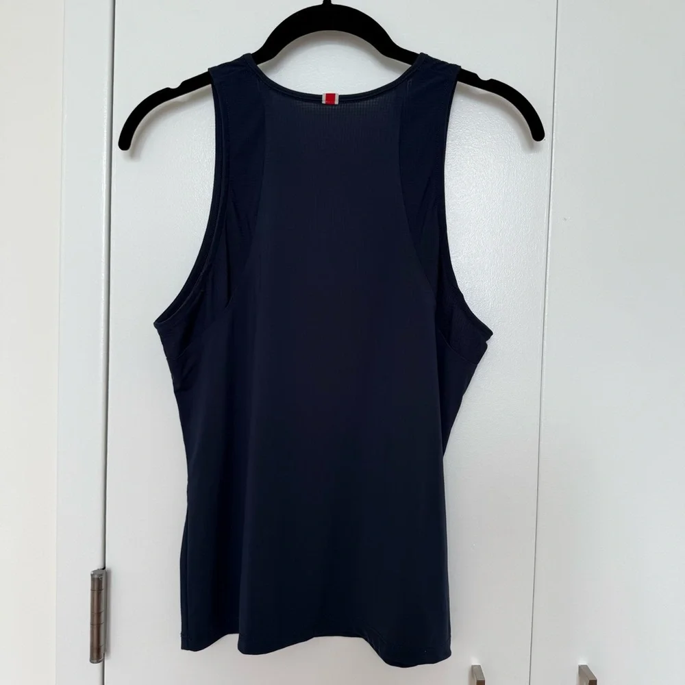 New - Tracksmith Strata Tank in Navy, Size S - Picture 2 of 7